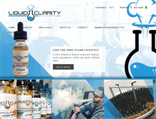 Tablet Screenshot of liquidclarity.com